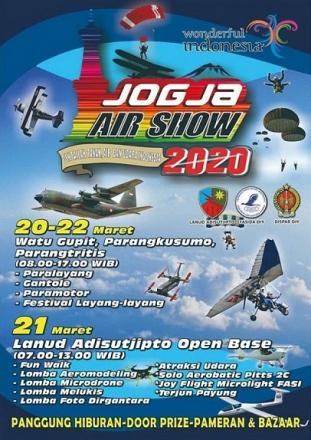 JOGJA AIR SHOW 2020... CINTAILAH TANAH, AIR DAN UDARA INDONESIA
