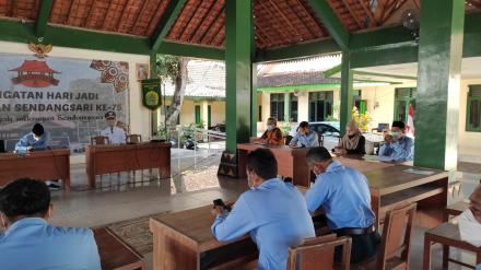 Rapat Koordinasi Pamong Kalurahan Sendangsari