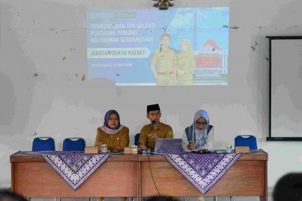 Pembentukan Tim Seleksi Pengisian Pamong Sendangsari Jabatan Dukuh Krebet