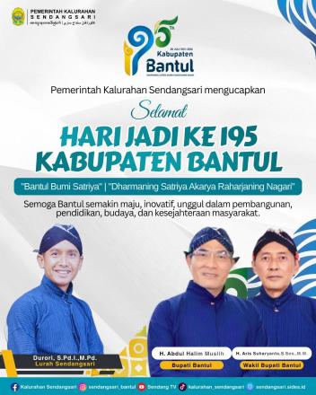 Selamat Hari Jadi ke 195 Kabupaten Bantul